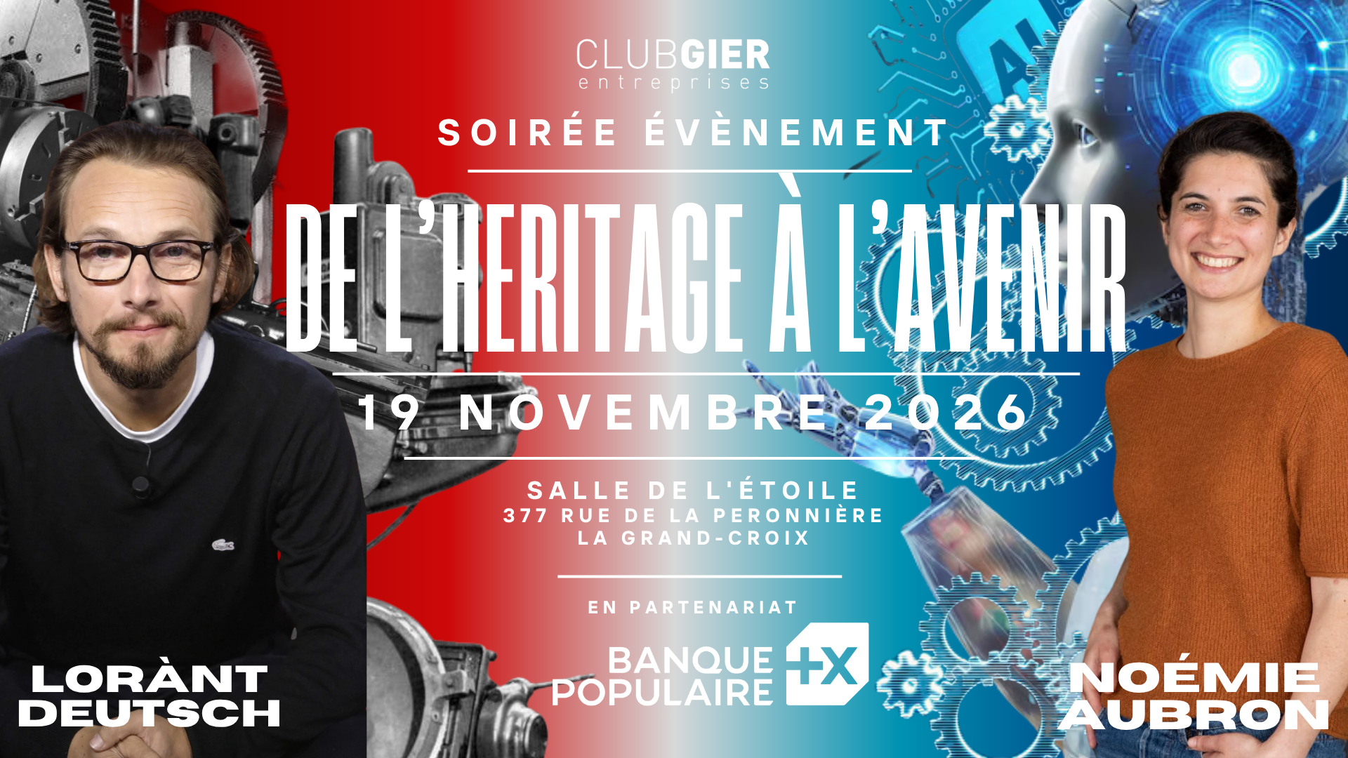 La soirée événement annuelle du CLUB GIER