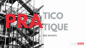 PRATICO PRATIQUE des achats